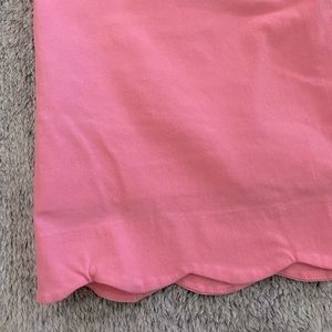 Pink Scalloped Skort
